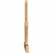 Ekena Millwork Saratoga Timber Gable Bracket, Western Red Cedar, 48"W x 30"H x 1 1/2"D x 3 1/2"F, 15/12 Pitch GBW048X30X0204SAR00SWR - alternate 5